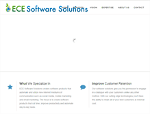 Tablet Screenshot of ecesoftwaresolutions.com
